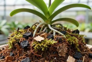 substrato para orquídeas