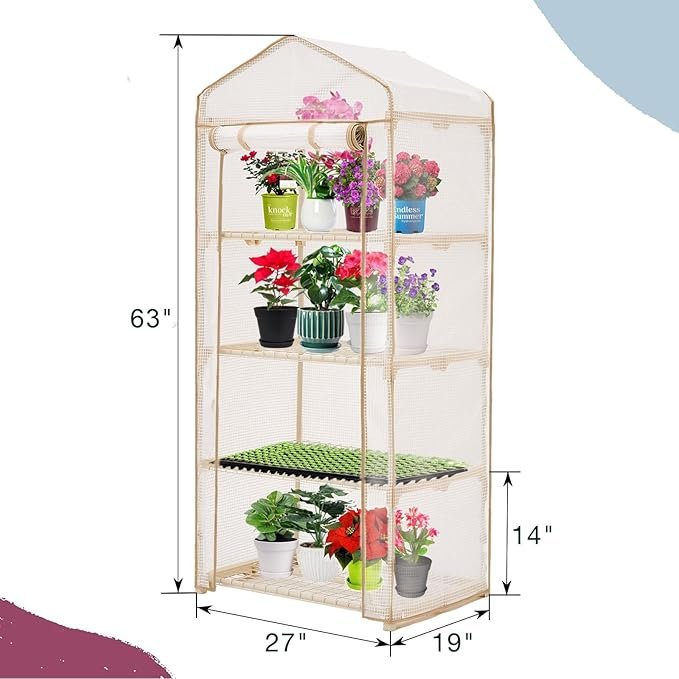 estufa vertical para plantas