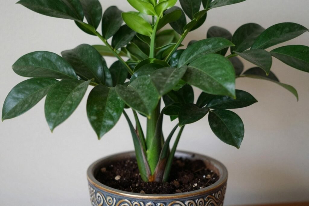 Zamioculca, uma das plantas ornamentais para ambientes internos mais resistentes