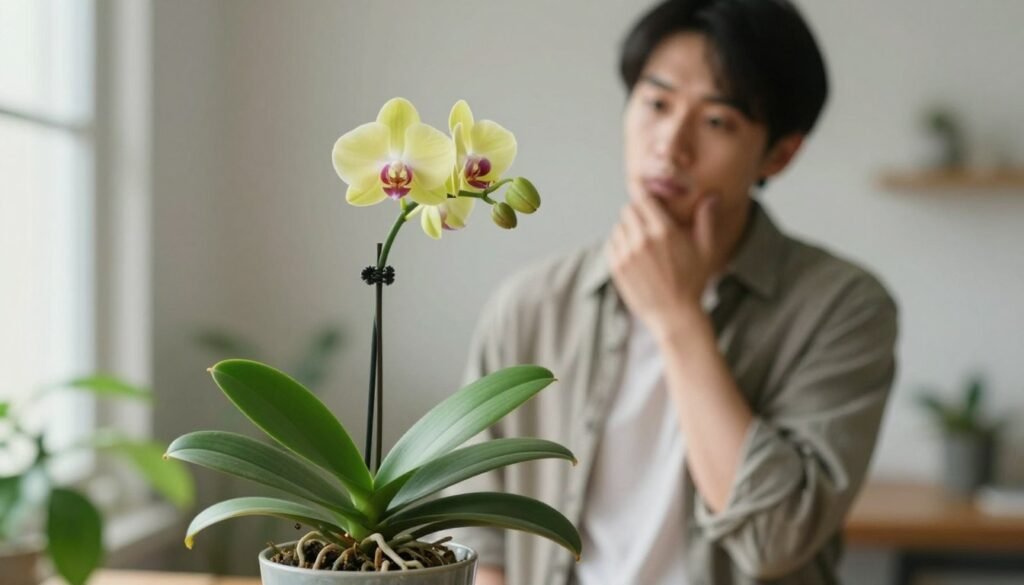 como fazer orquídea florescer