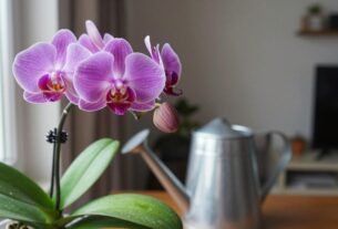 como regar orquídeas em apartamento