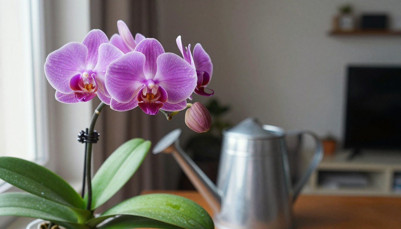 como regar orquídeas em apartamento