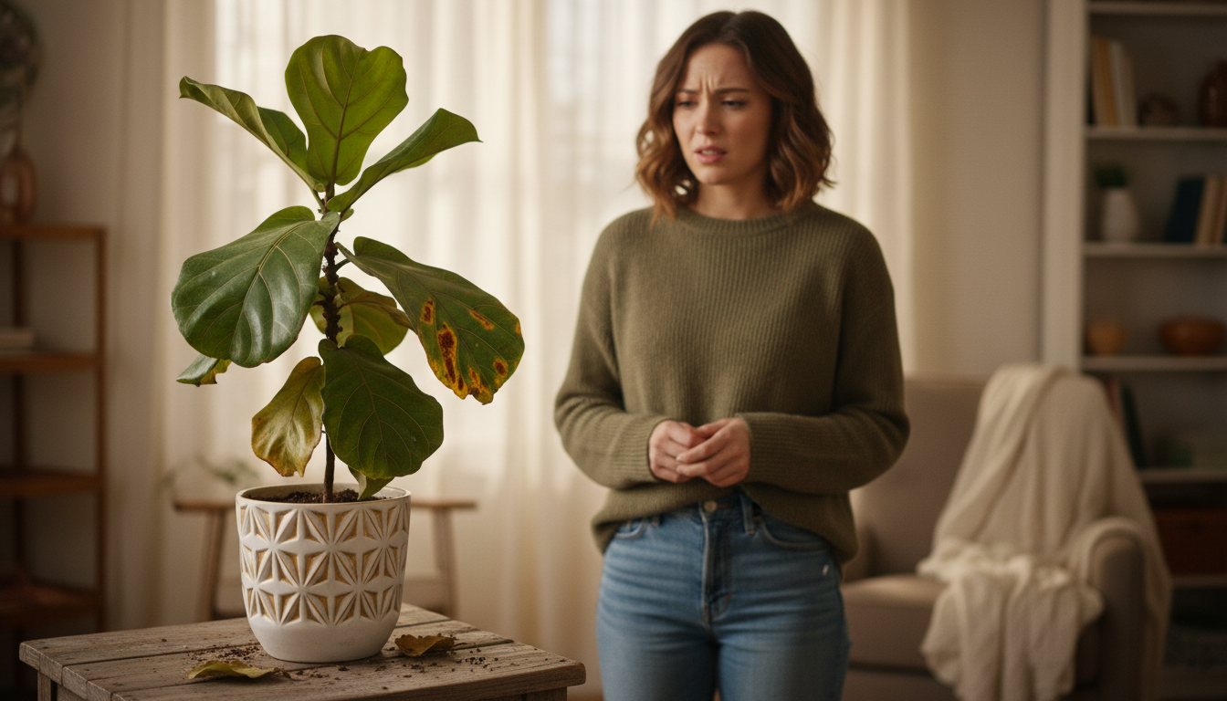 planta morreu depois de comprar