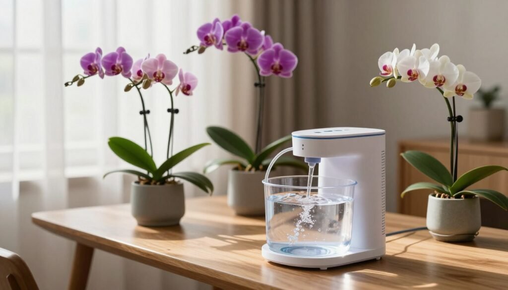 rega automática de orquídeas