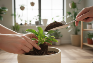 precisa trocar o vaso da planta quando compra