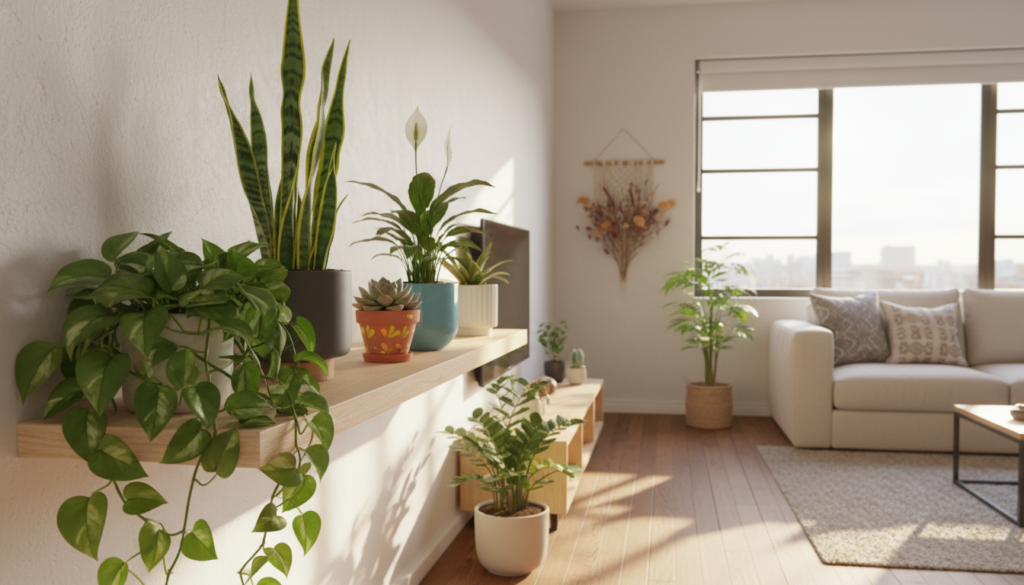 como escolher plantas