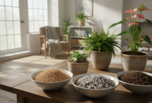 melhor substrato para plantas em apartamento