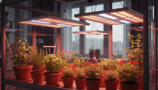 iluminação artificial funciona