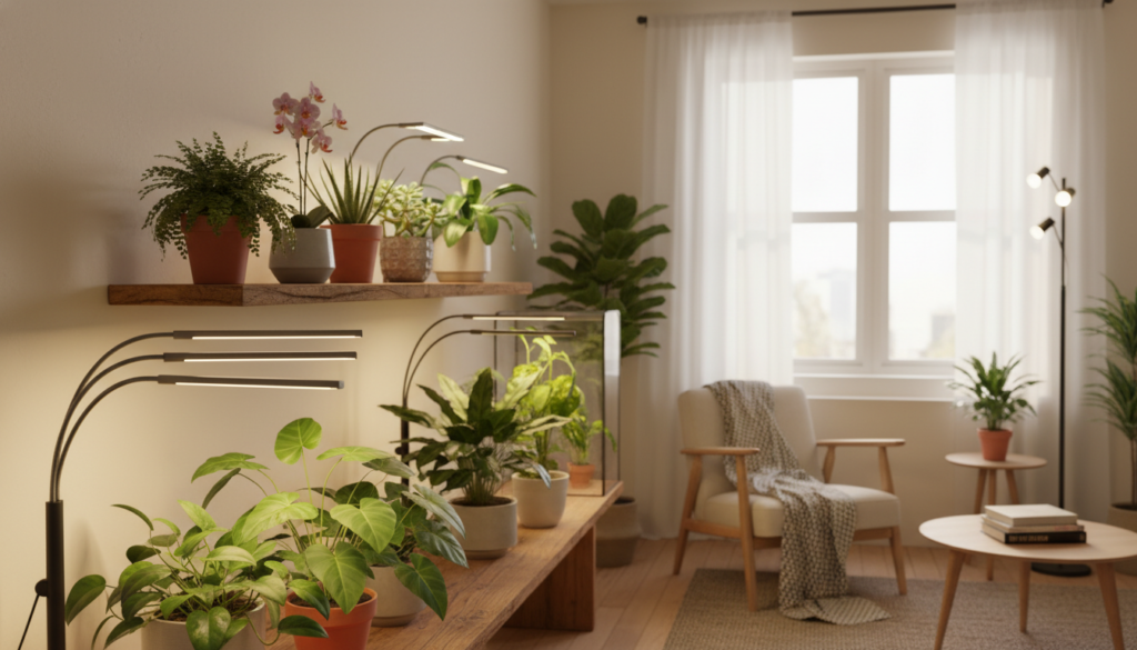 melhor luminária para plantas melhor luminária para plantas