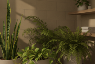 plantas para banheiro sem janela