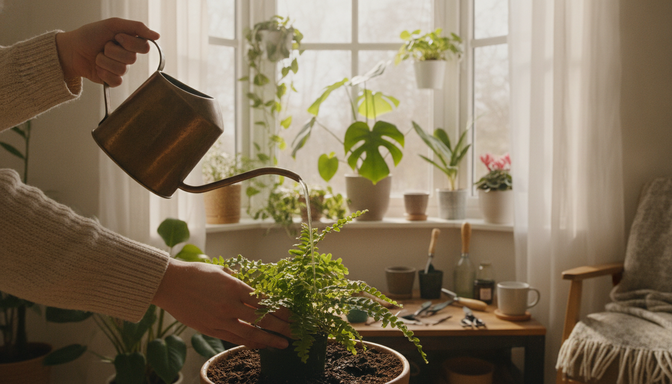 como cuidar das plantas no inverno